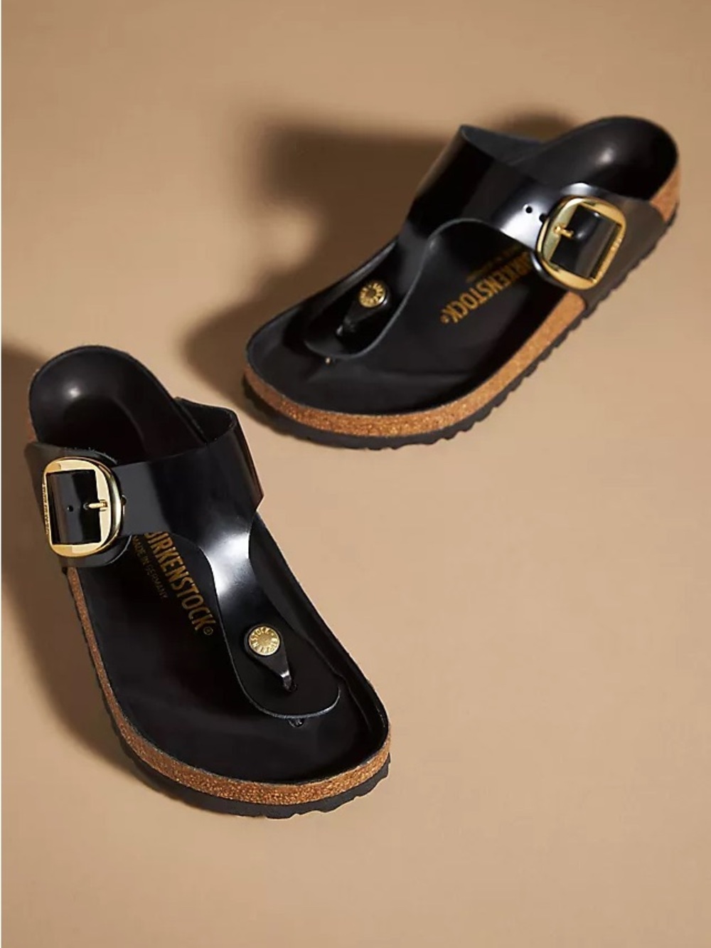 Birkenstock Gizeh Big Buckle High Shine Sandals
